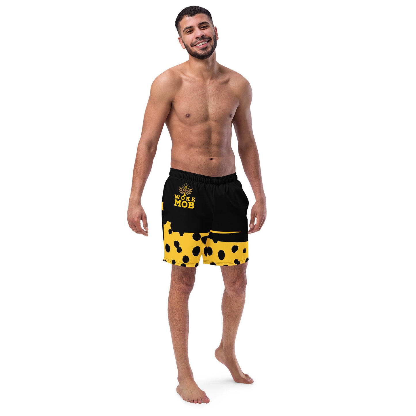 Men's WOKE MOB swim trunks