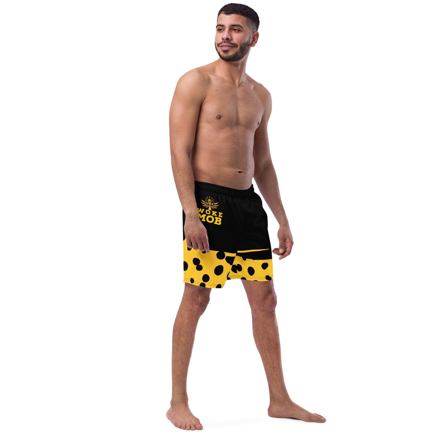 Men's WOKE MOB swim trunks