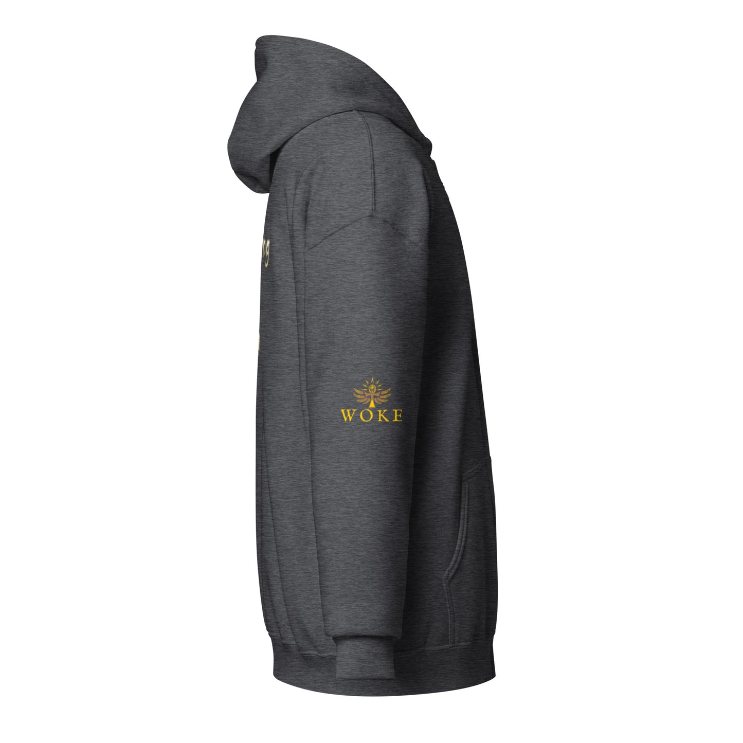 Unisex WOKE MOB heavy blend zip hoodie