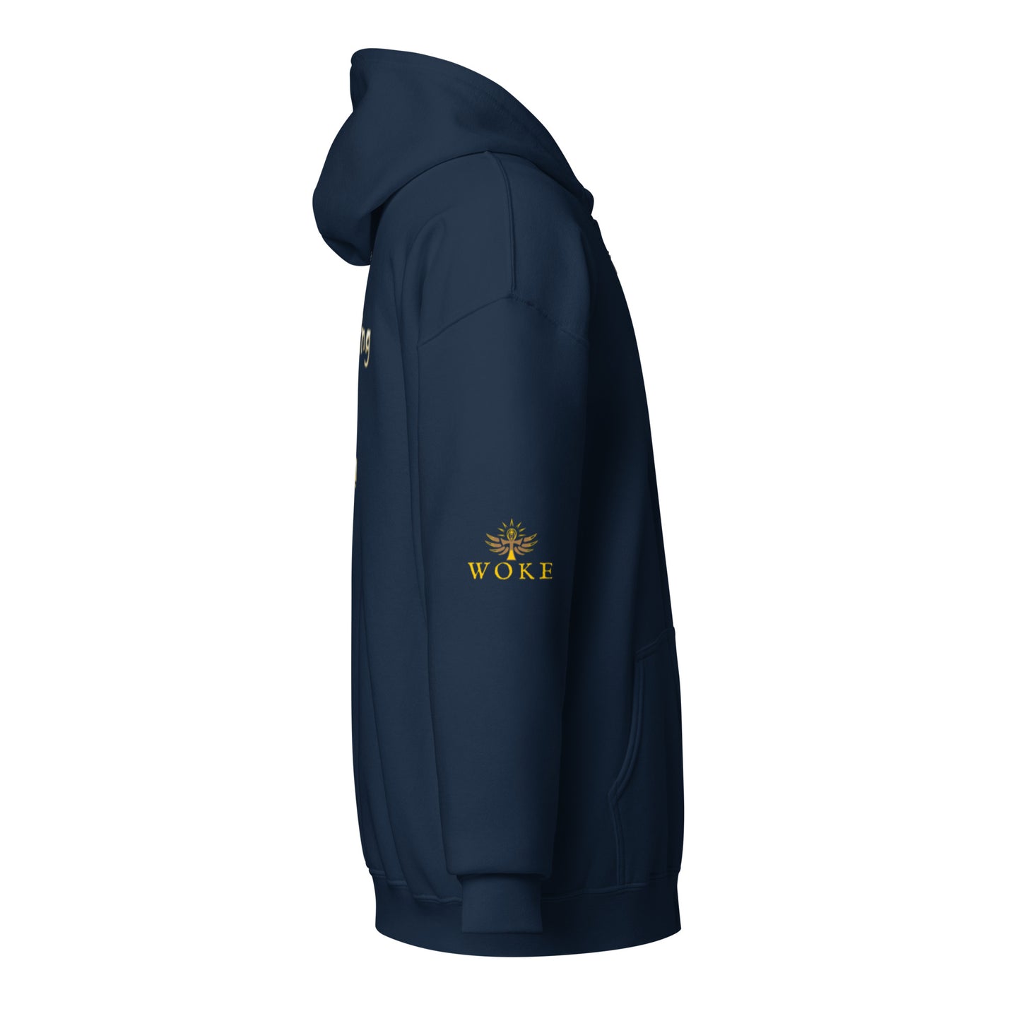 Unisex WOKE MOB heavy blend zip hoodie