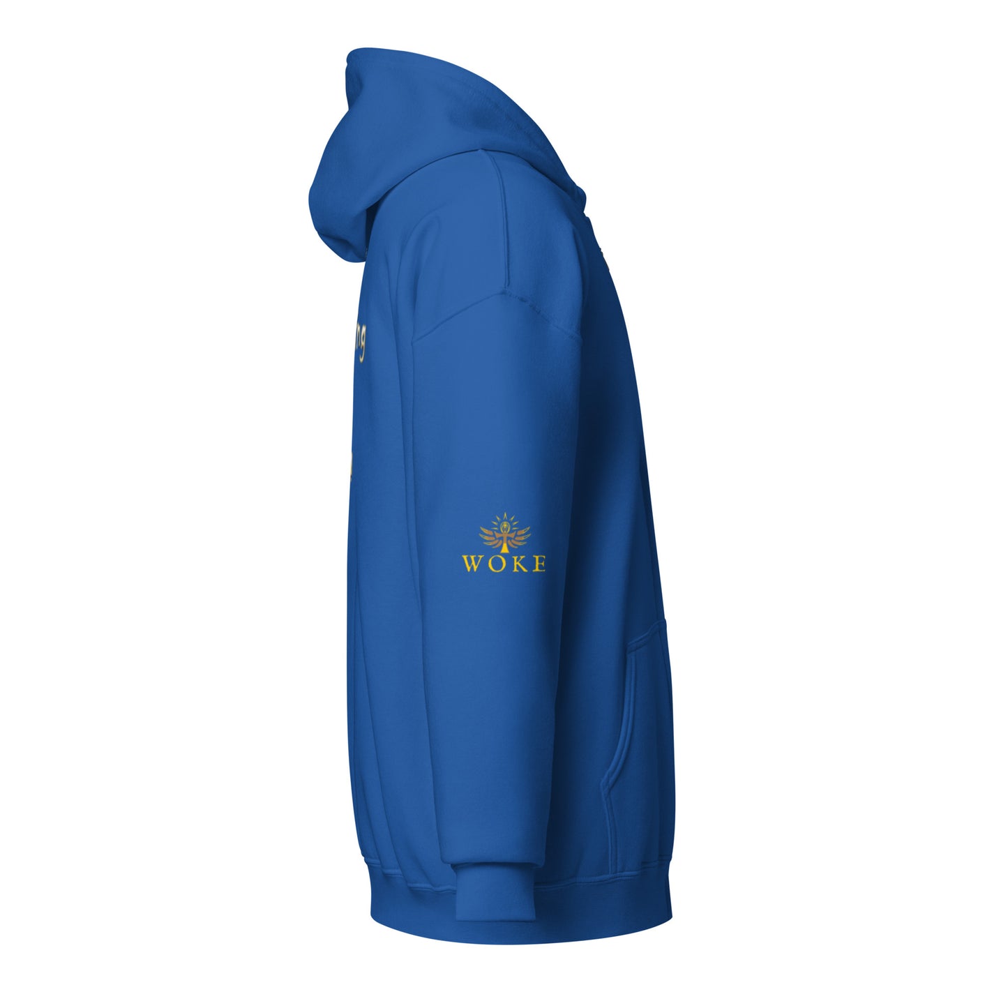 Unisex WOKE MOB heavy blend zip hoodie