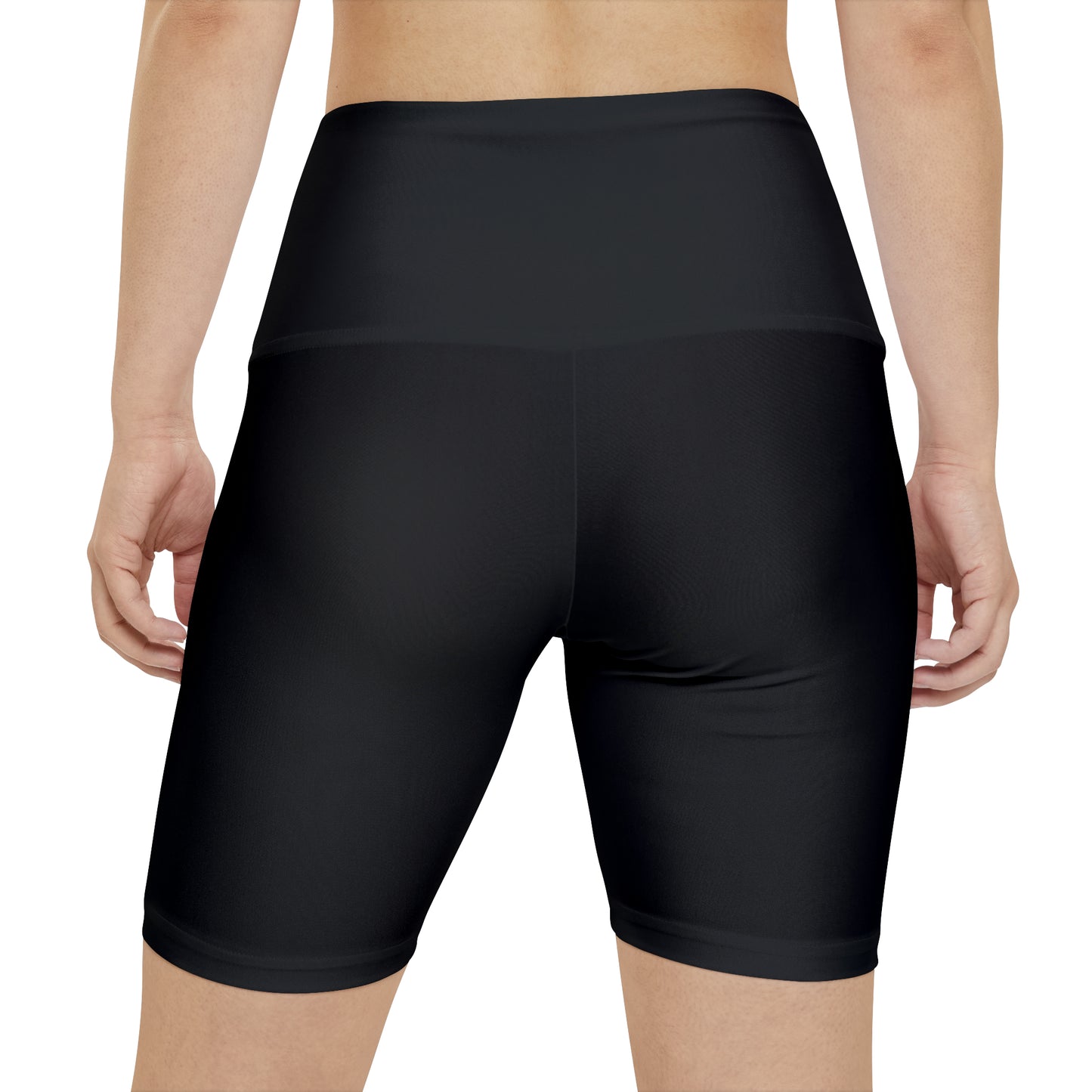 Women's "WOKE" Workout Shorts (AOP)