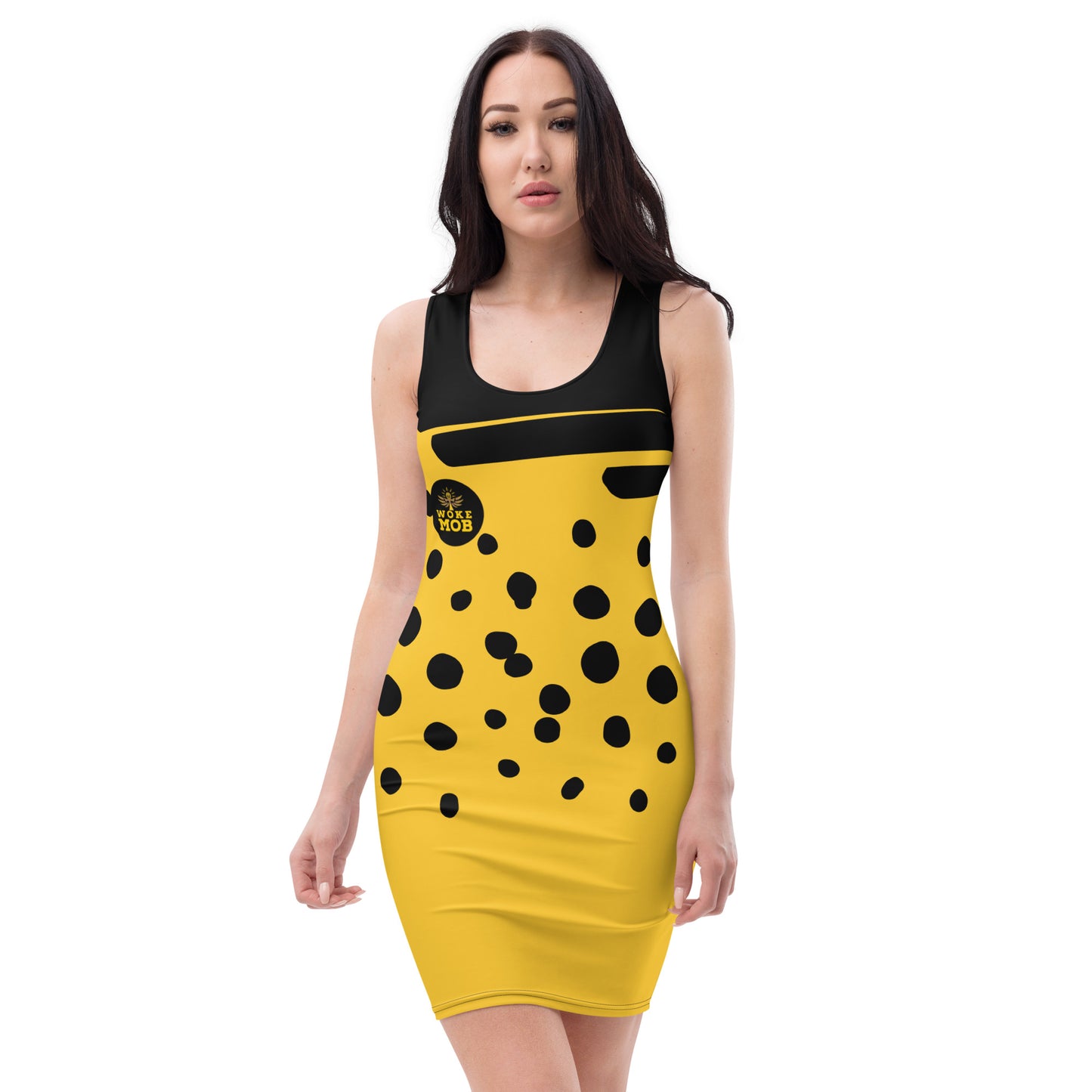 WOKE MOB Bodycon dress