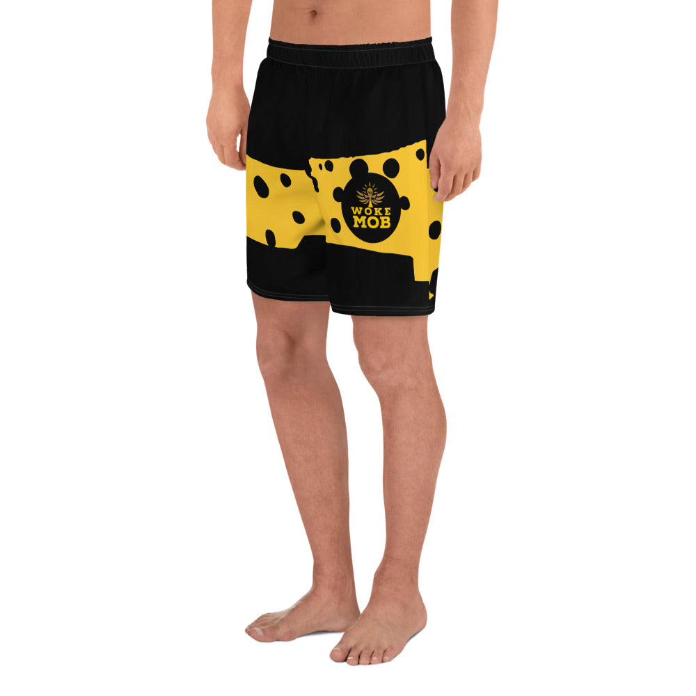 Men's Recycled WOKE MOB Athletic Shorts