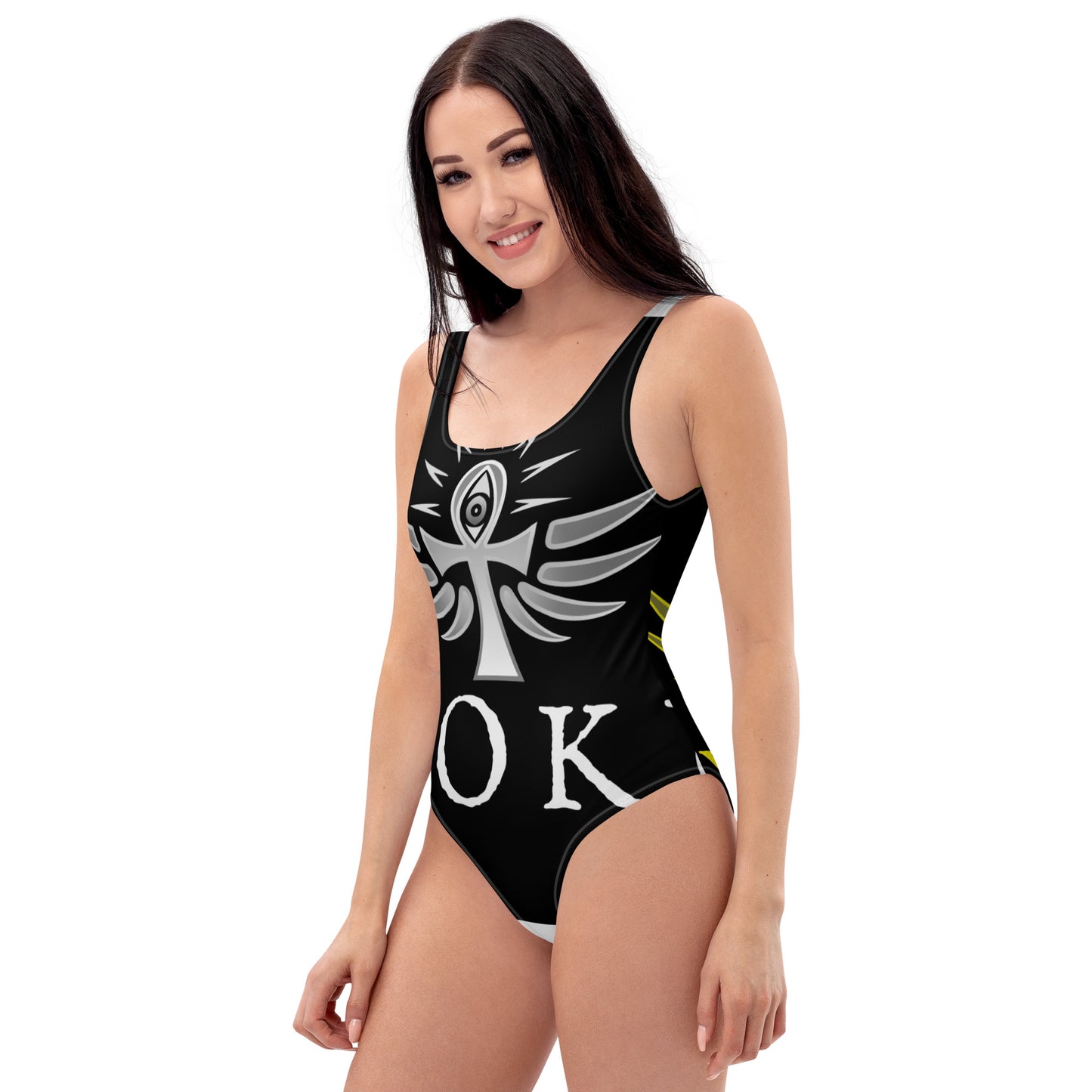 One-Piece "WOKE" Swimsuit