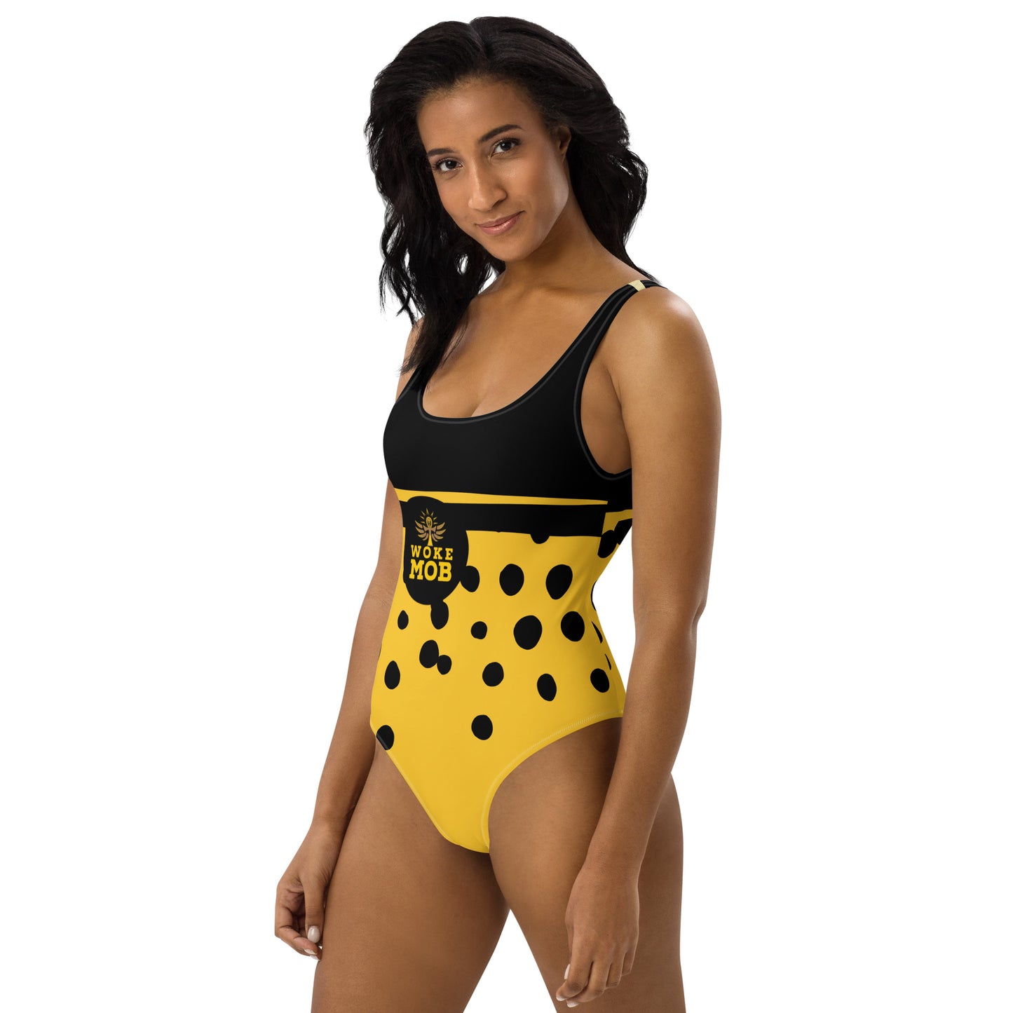 WOKE MOB One-Piece Swimsuit