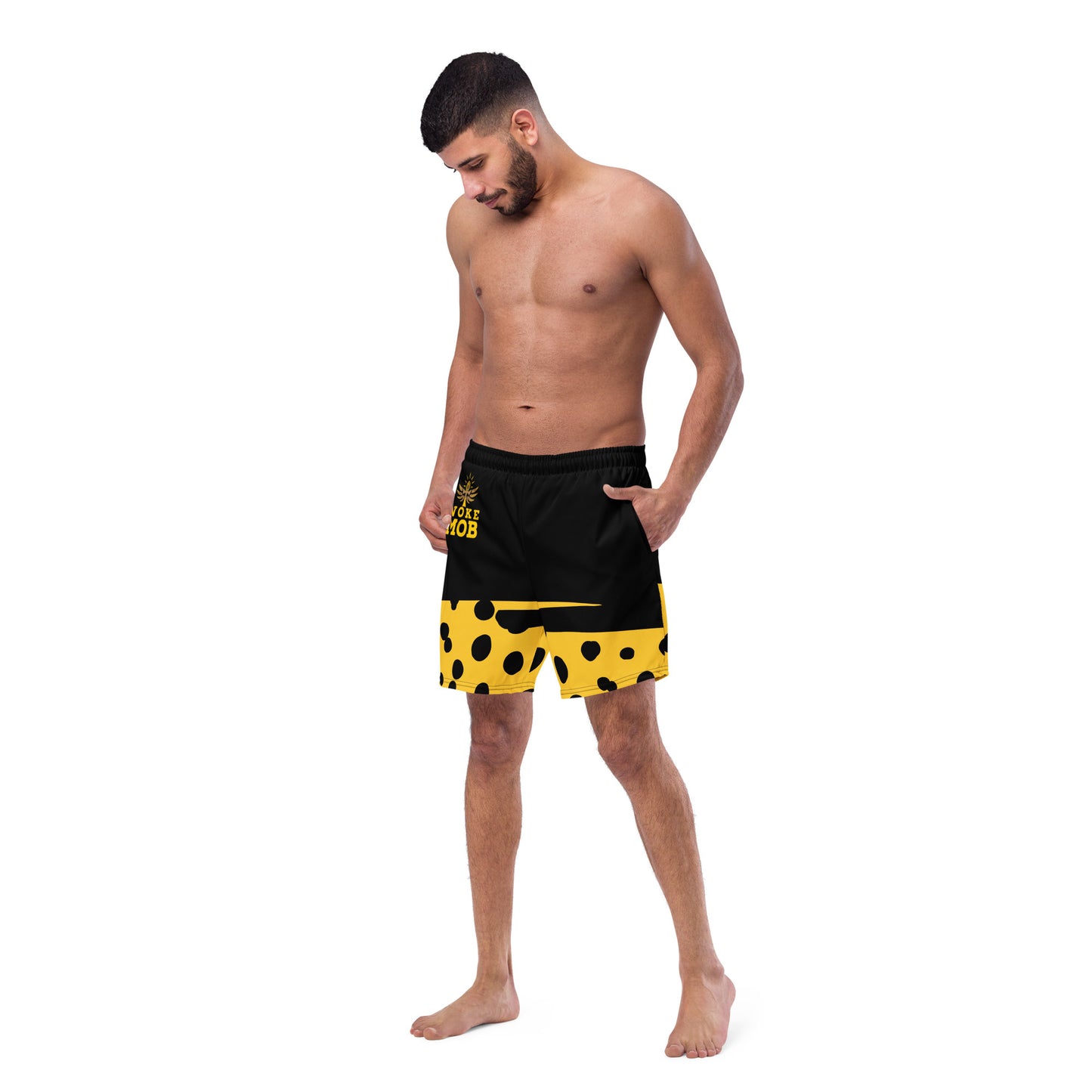 Men's WOKE MOB  swim trunks