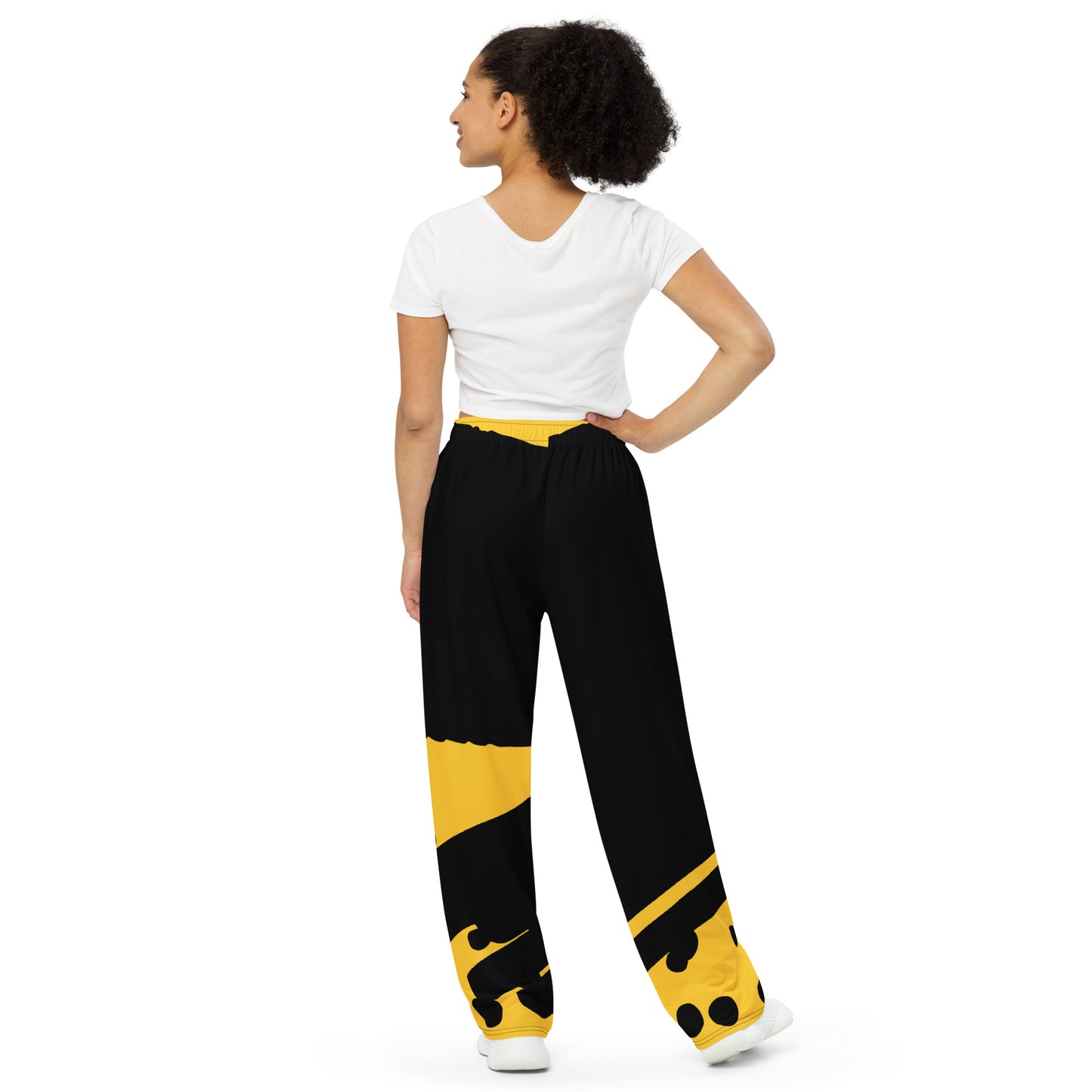 WOKE MOB unisex wide-leg pants