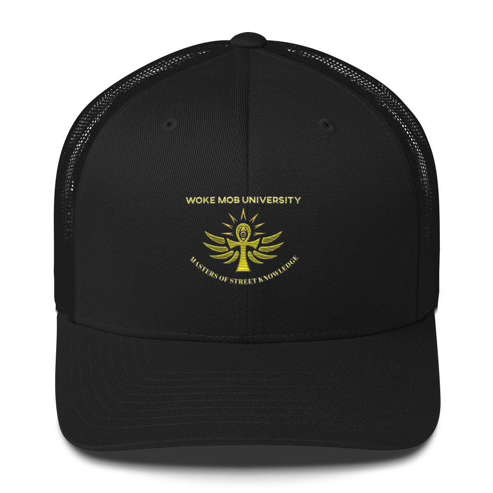 WOKE MOB U Trucker Cap